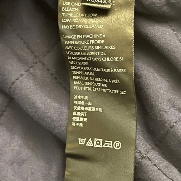 Free People Women's Bomber Jacket Size XS Varsity Chambray Print We The Free - Picture 6 of 10